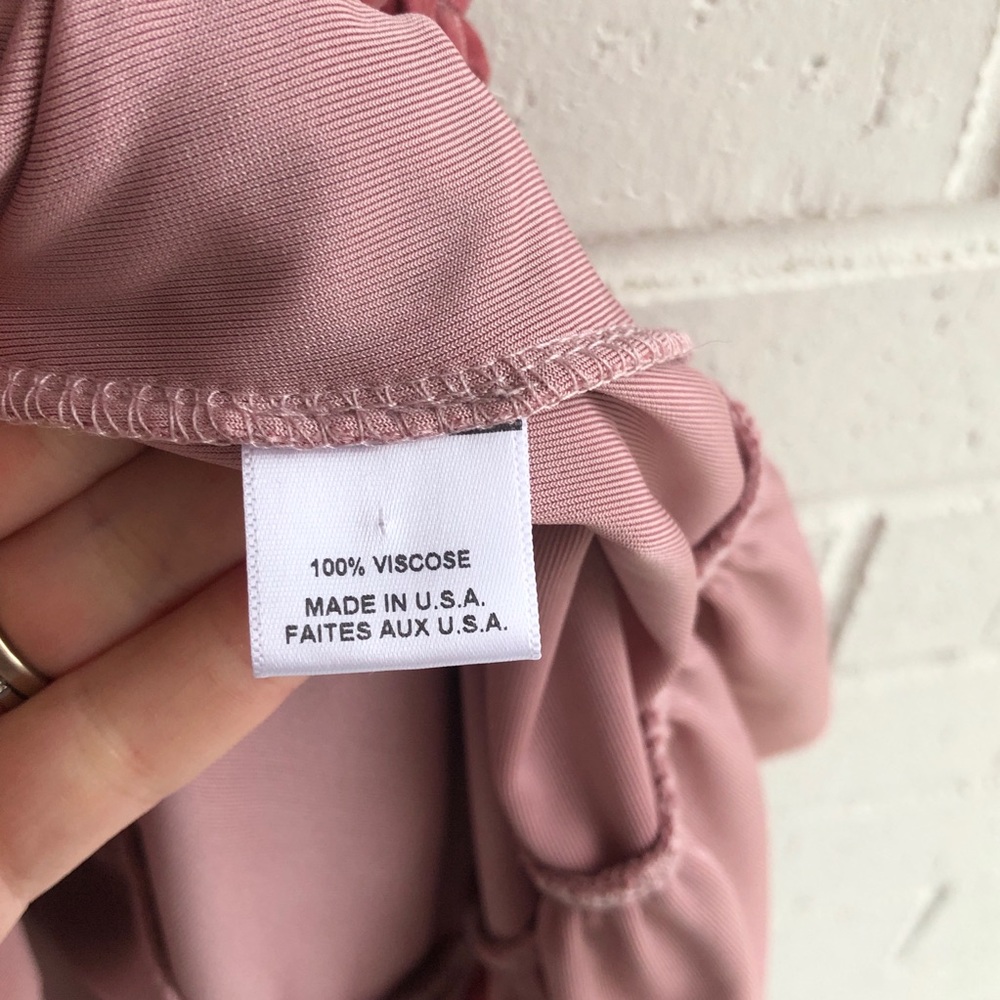 NWT Misa Los Angles Desma Velvet Wrap Dress - Picture 8 of 8